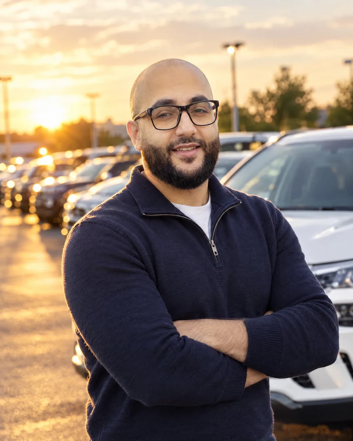 Moe Hassan on the lot at ReadyCar in Orléans