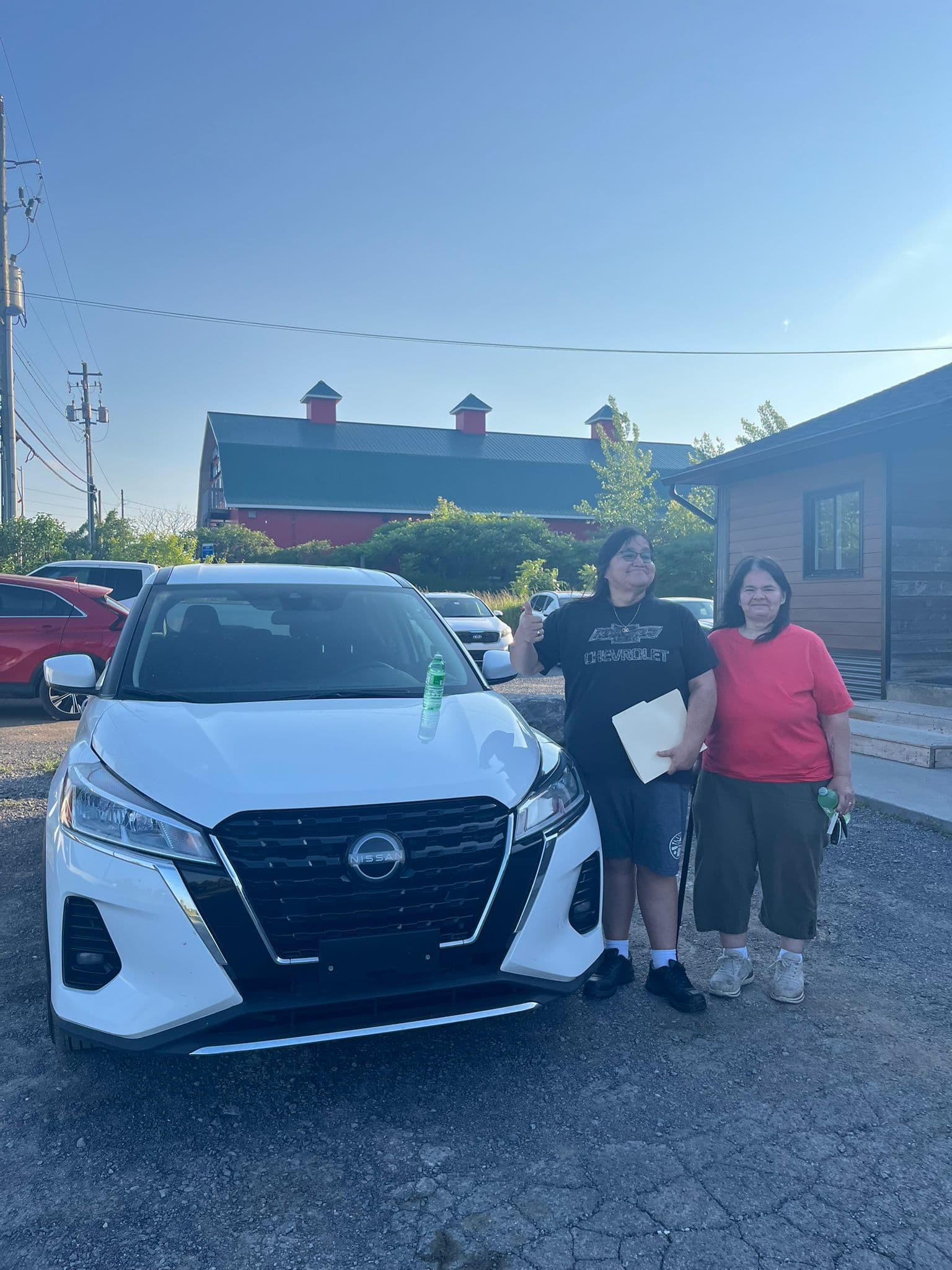 Happy customer delivery #1 — ClearRoute Auto approved financing
