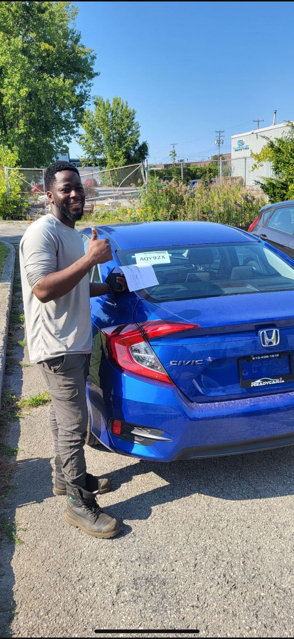 Happy customer delivery #34 — ClearRoute Auto approved financing
